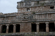 North Palace at Sayil Ruins - sayil mayan ruins,sayil mayan temple,mayan temple pictures,mayan ruins photos